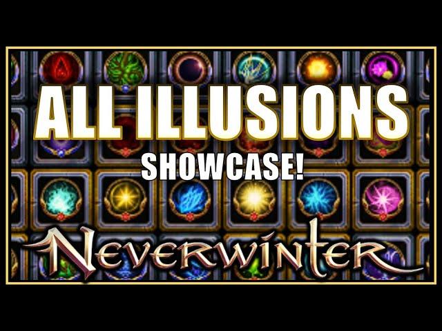 All Weapon & Armor Illusions (showcase) Add Special Effects to your Character! - Neverwinter Mod 28