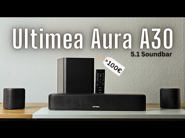 Ultimea Aura A30 100€ 5.1 Soundbar Review : Die besten Einstellungen für optimalen Klang /moschuss