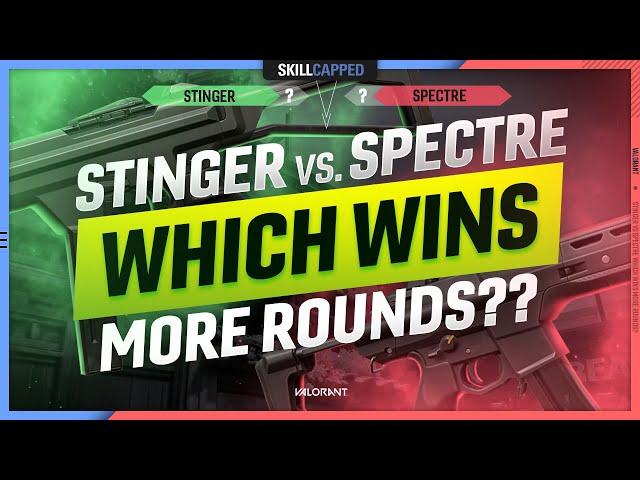 STINGER vs SPECTRE: Which is BETTER & WHY? - Valorant Tips, Tricks, & Guide