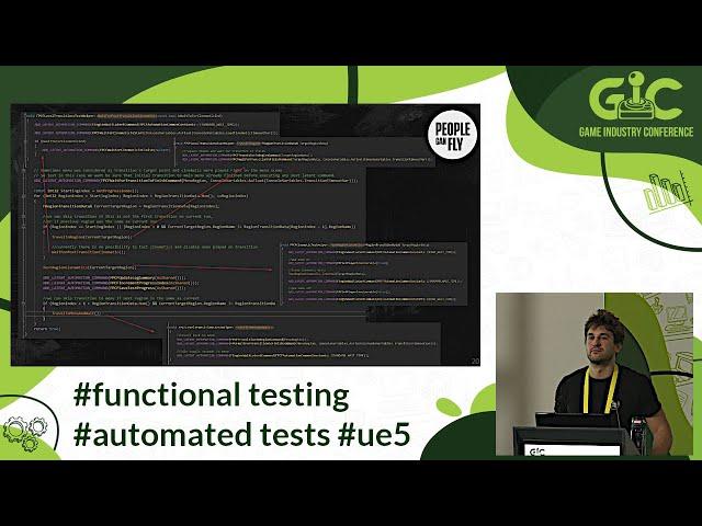 Automating game testing in Unreal Engine - Piotr Zalewski || People Can Fly ||