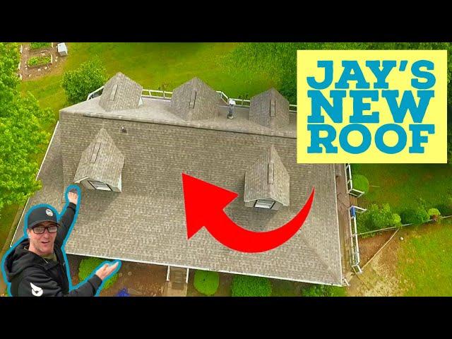 Jay’s New Roof—-How Professionals Do It!
