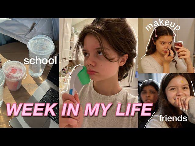 SCHOOL WEEK IN MY LIFE (kinda)