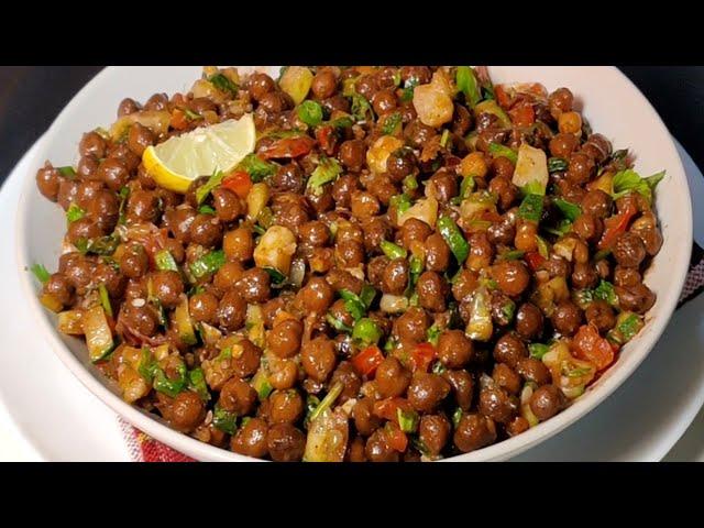 इफ्तार में बनाये बेहतरीन काले चने की चाट|Ramadan Special Fried Kala Chana Chaat|Iftar Recipe