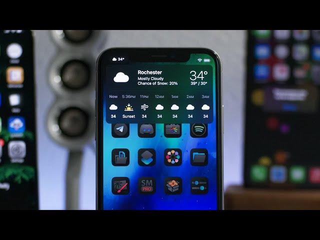 Best iOS 14 Tweaks: Emerald - Enhance Your Statusbar With A Interactive Widget