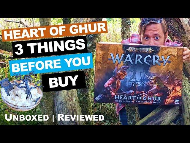 Warcry Heart of Ghur: 3 Things Before You Buy + Unboxing & Review