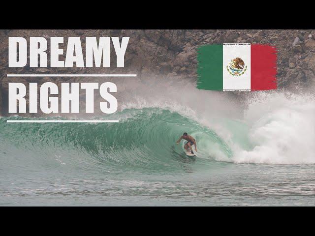 SURFING PERFECT RIGHT POINT BREAKS WITH THE QUIKSILVER TEAM IN MEXICO