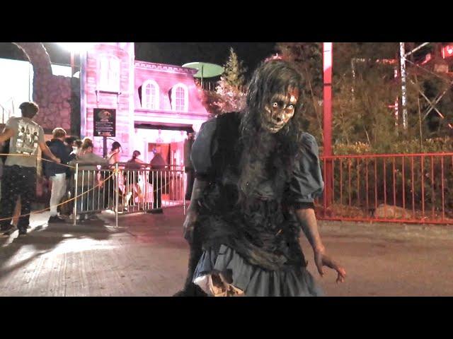 Six Flags Fright Fest Opening Night 2021 Magic Mountain -  In The Houses / All The Mazes & Scaremony