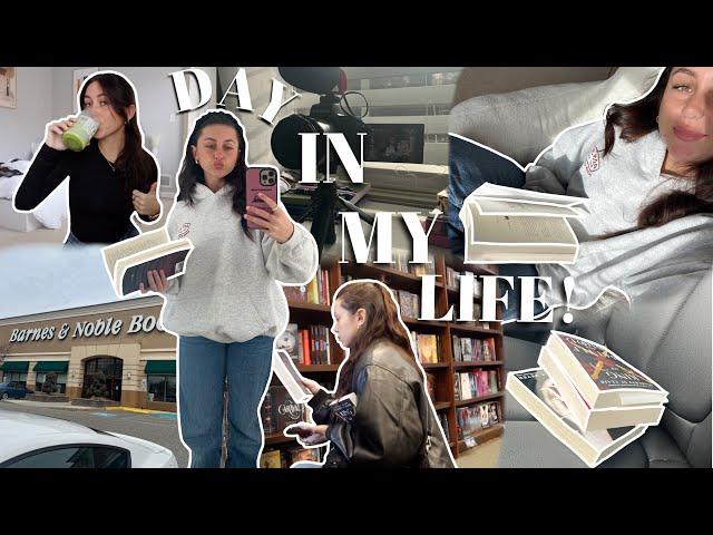 chill day in my life! (barnes trip, book haul, Notion, night routine + more!)