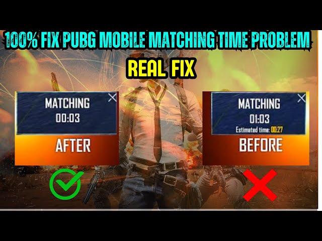 100% PUBG MOBILE MATCHING TIME PROBLEM FIX IN GAMELOOP EMULATOR |  HOW TO FIX MATCHMAKING TIME PC