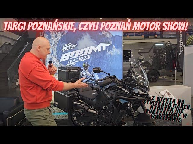 Poznań Motor Show 2024 - wybrane motocyklowe stoiska i jednośladowe nowości