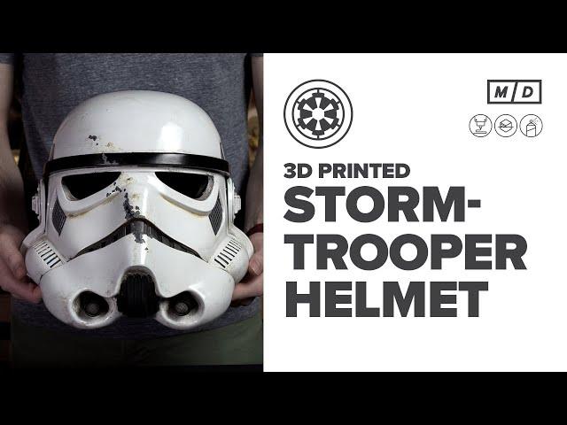 3D Printed Stormtrooper Helmet | Star Wars Build