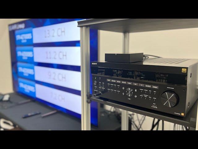 New SONY RECEIVERS Overview 1000es, 3000es, 5000es, 7000es