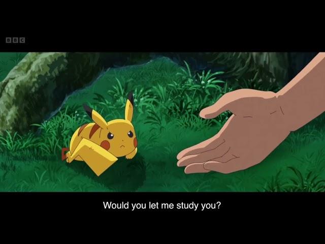 how captain pikachu and friede meet on their first day - pokemon horizon englishdub 