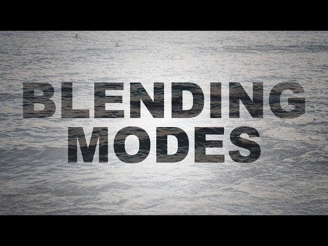 Photoshop's Blending Modes