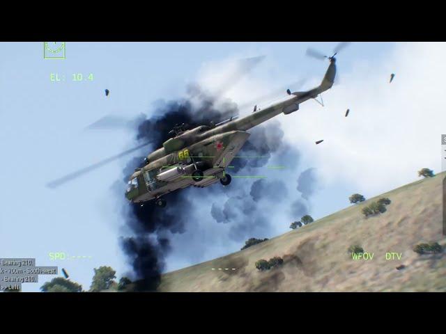 There is nothing left! US Turbo-Powered Tank Destroys Russian Combat Vehicle Convoy - Arma 3