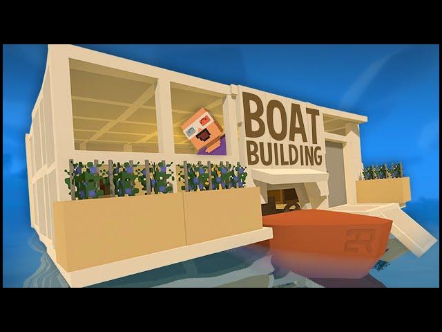 Unturned 3.0 Building - CUSTOM HOUSE BOAT BASE!