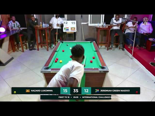 INTERNATIONAL CHALLENGE: LUKOMWA HAZARD VS JEREMIAH GREEN NAIDOO