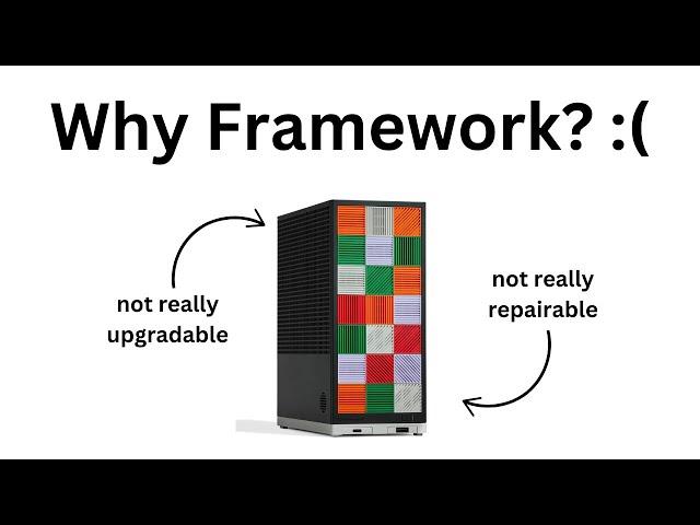 The Framework Desktop is Disappointing...