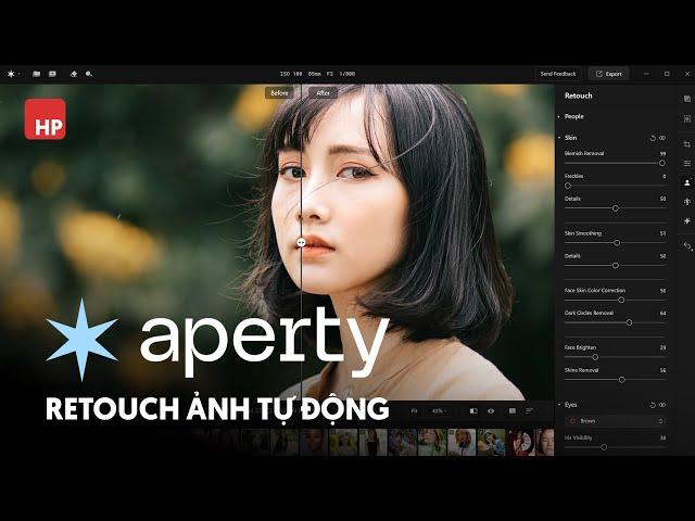 Aperty - phần mềm hỗ trợ chỉnh ảnh tự động, kẻ ngáng đường Evoto