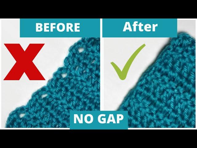 CROCHET STRAIGHT EDGES IN 1 MINUTE!! Crochet Hacks, Tips & Tricks