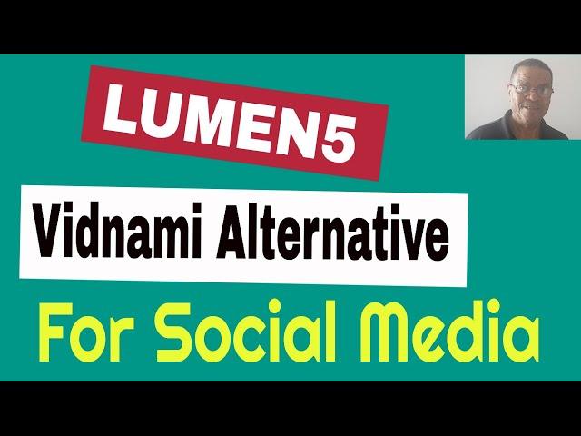 Vidnami Alternative- Lumen5 - Best Video Creation Software