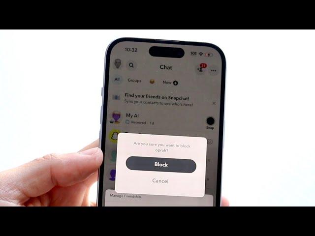 How To Block People On Snapchat! (2024)