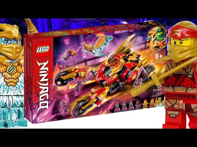 Lego Ninjago Kai Golden Dragon Raider REVIEW !!