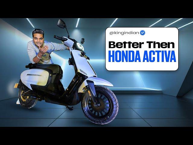 Electric Honda Activa Rival? from Italy VLF Tennis Light Weight Electric Scooter now in INDIA