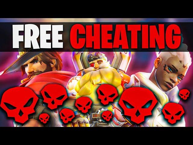 The day CHEATING was FREE in Overwatch 2