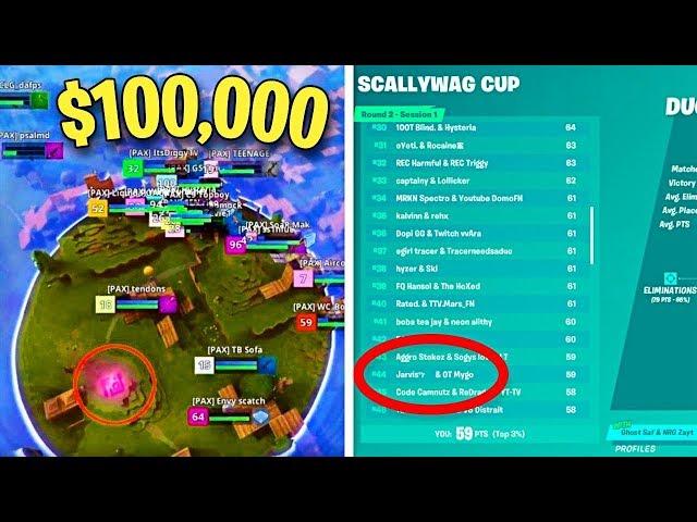 My FIRST Time in a $100,000 Fortnite Tournament