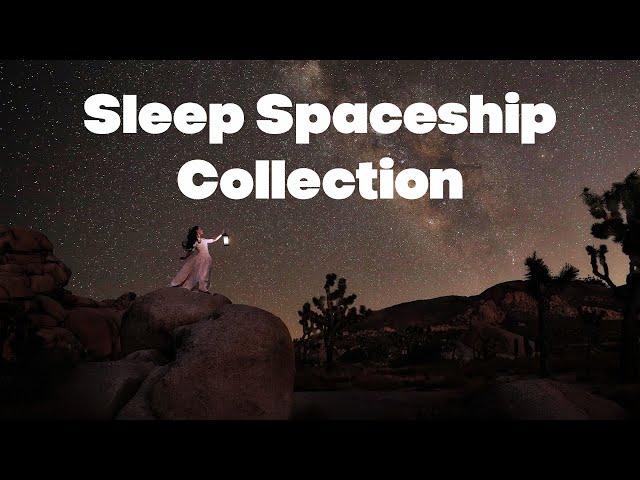 5 hours ~ Sleep Spaceship Compilation ~ Guided Sleep Meditation ~ Female voice