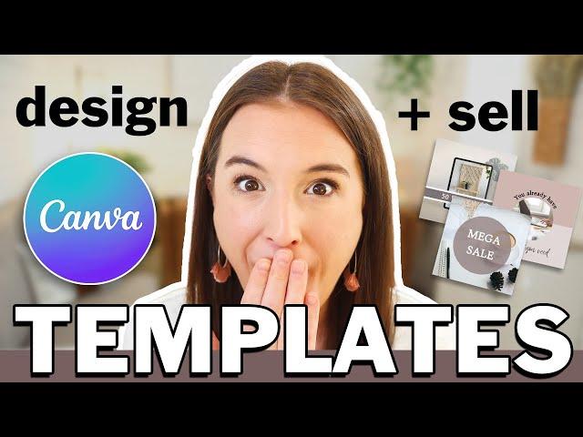 4 CANVA TEMPLATES HACKS to make sales NOW  (SKYROCKET your Etsy digital products income)