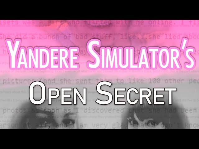 Yandere Simulator's Open Secret #yanderesimulator #yanderedev #documentary