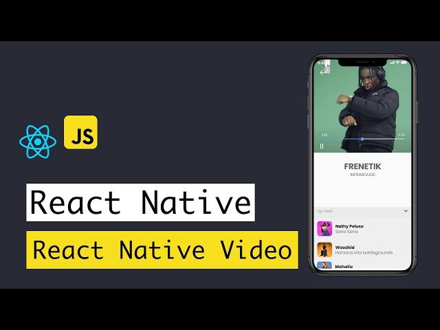 Building a React Native app  - #13 react native video and react native video controls.