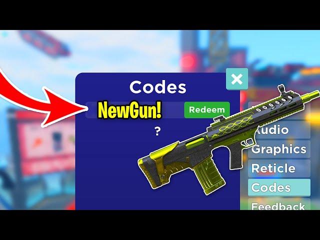 ALL *NEW* AIMBLOX CODES *NEW GUN UPDATE* Roblox Aimblox Codes 2022!