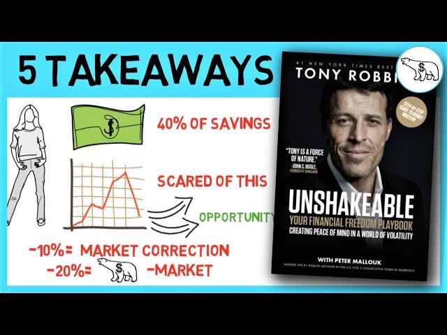 UNSHAKEABLE – TOP 5 TAKEAWYAS (BY TONY ROBBINS)