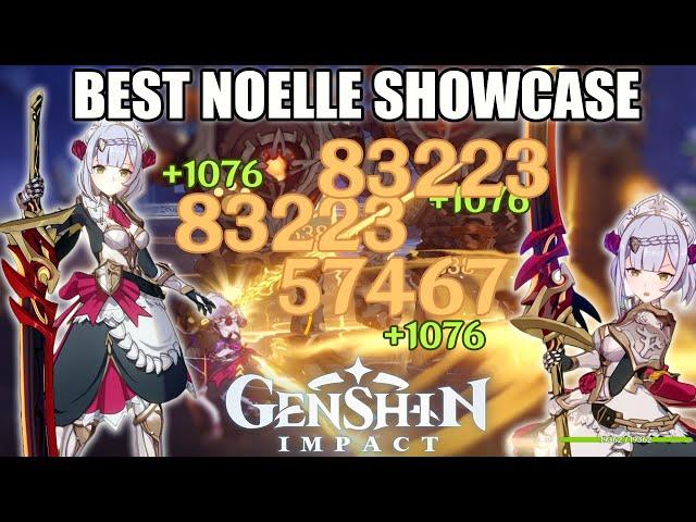 GOD MODE NOELLE! New BEST Weapon Makes her look TOP Tier DPS! | Genshin Impact
