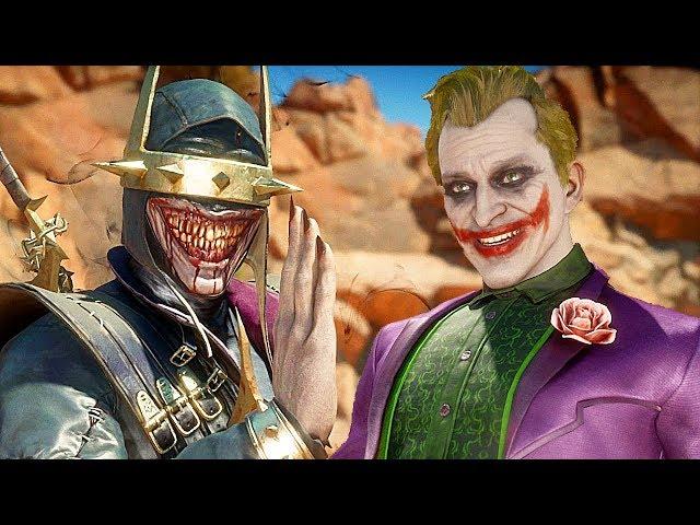 Mortal Kombat 11 Batman Who Laughs Skin Vs Joker Gameplay Very Hard Difficulty MK11