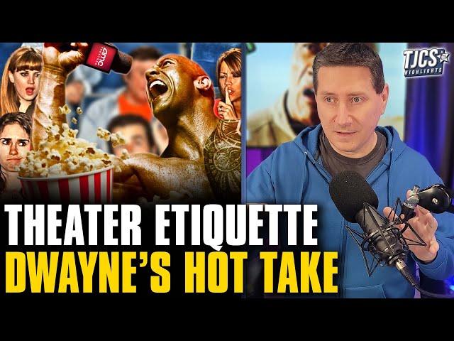 Dumb Movie Theater Etiquette Advice From Dwayne Johnson