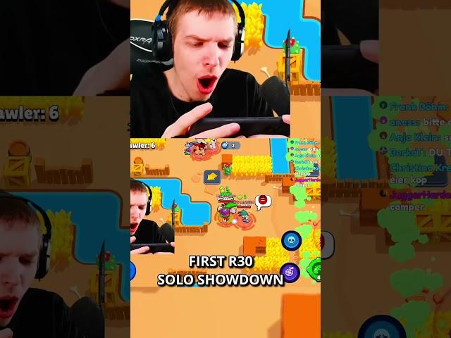 Niemand kann normal auf Rang 30 in Solo Showdown in Brawl Stars Spielen ohne Teamen #shorts