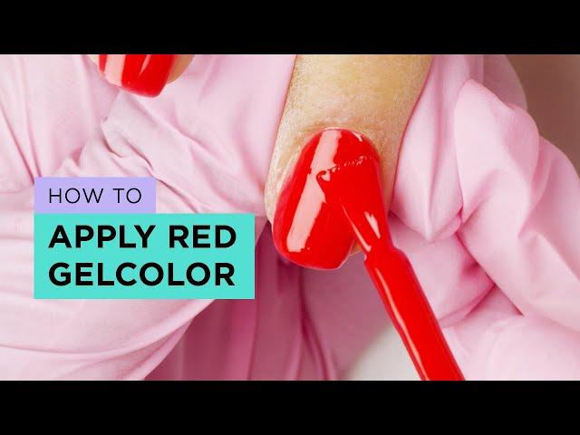 OPI Gel Polish Manicure Application Tutorial