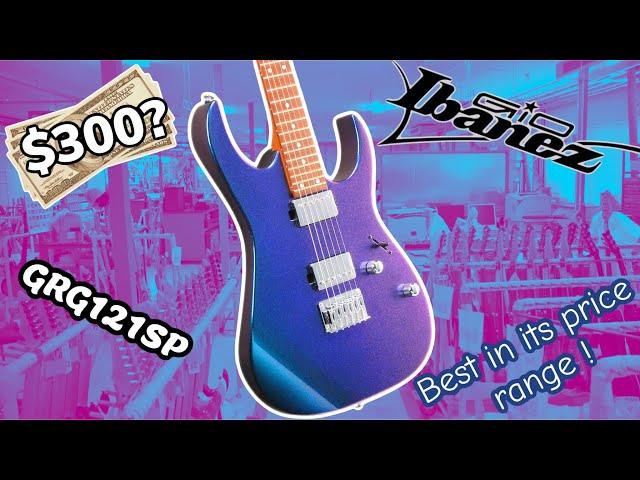 The Nicest $300 Guitar? Ibanez GIO GRG121SP