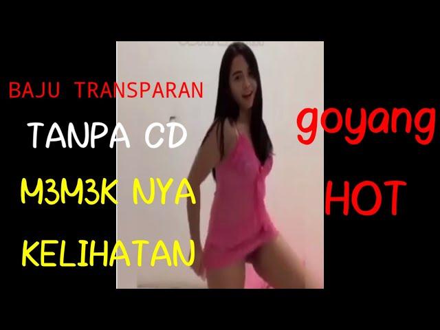 bigo live goyang mantul baju transparan tanpa CD || m3m3k tante hampir kelihatan