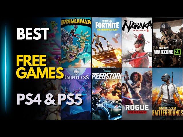 TOP 55 BEST FREE GAMES ON PS4 & PS5 (2025)