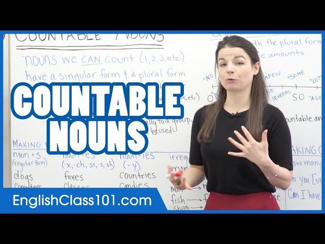 Countable Nouns - Learn English Grammar