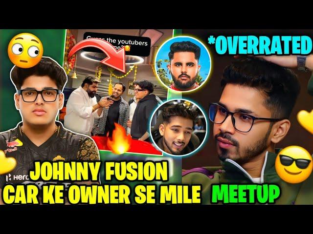 JONATHAN MEET OWNER OF FUSION CAR  SAUMRAJ ON OVERRATED  SCOUT UPDATE ON MEET-UP 🫡 | GODL