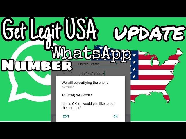 How To Get USA WhatsApp Number | How To Create Free US Number 2022 Update