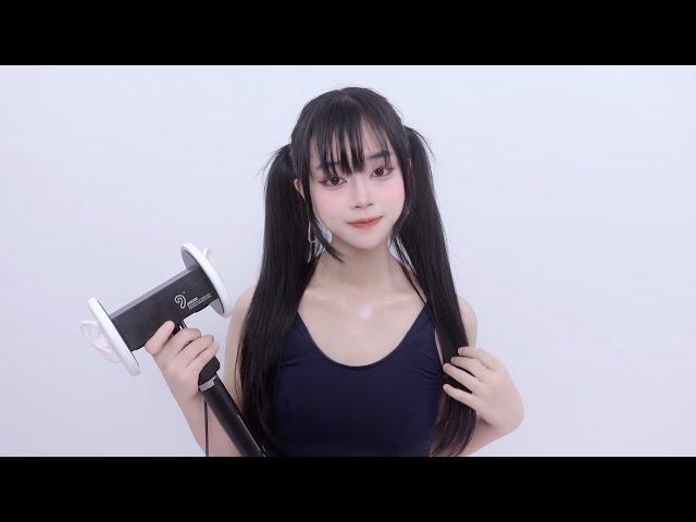 晓美 Xiao Mei ASMR  舔耳口腔音喘息 Ear Licking  Licking And Eating Ear Licking