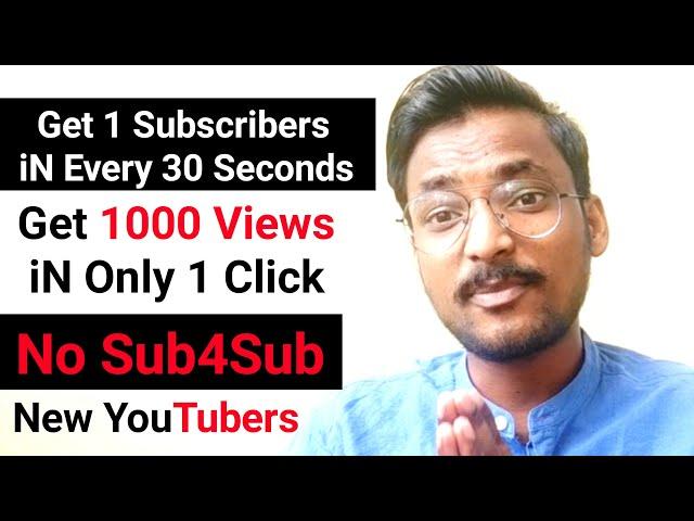 Get 1 Subscriber in Every 30 Seconds & Get 1k Views in 1 Click via Indian YouTubers Facebook Group