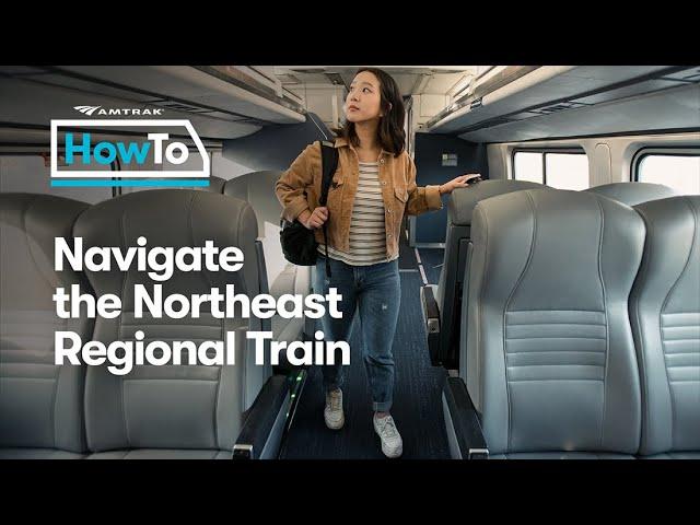 #AmtrakHowTo Navigate the Northeast Regional Train